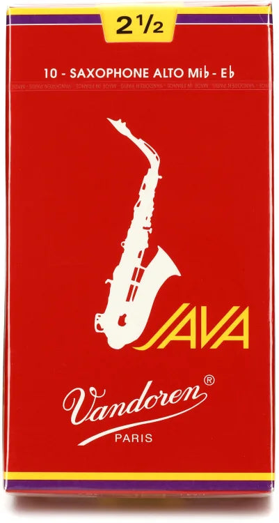 Vandoren, Java Red - Alto Saxophone Reeds