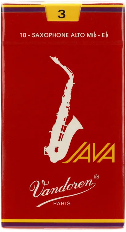 Vandoren, Java Red - Alto Saxophone Reeds