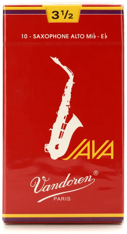 Vandoren, Java Red - Alto Saxophone Reeds