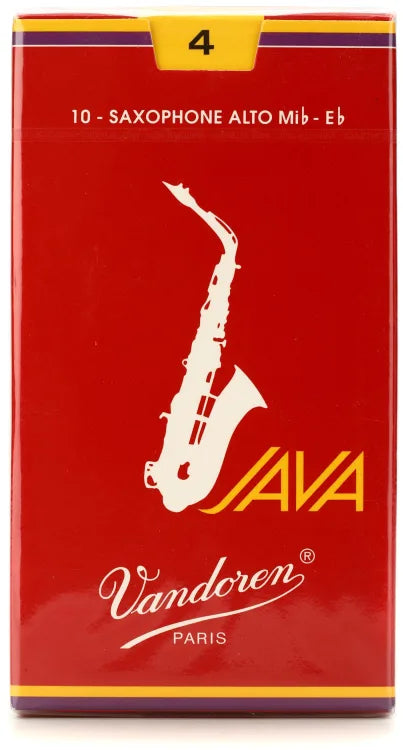 Vandoren, Java Red - Alto Saxophone Reeds - Reeds For Less