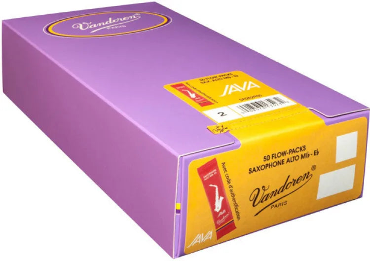 Vandoren, Java Red - Alto Saxophone Reeds
