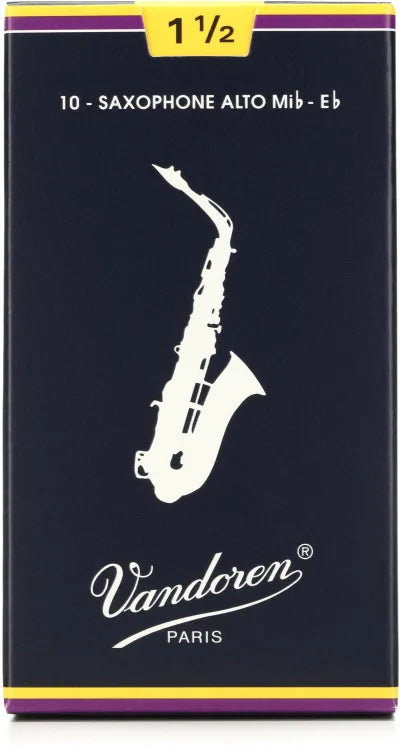 Vandoren Traditional Alto Saxophone Reeds