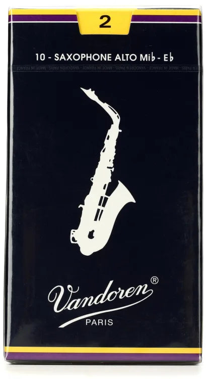 Vandoren Traditional Alto Saxophone Reeds