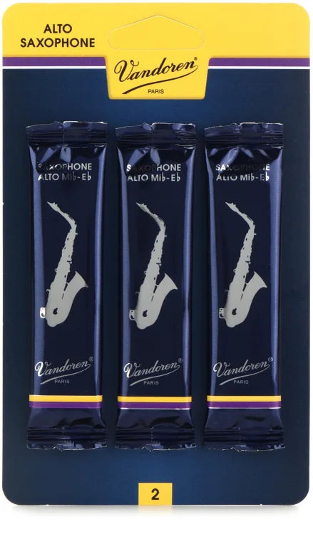 Vandoren Traditional Alto Saxophone Reeds