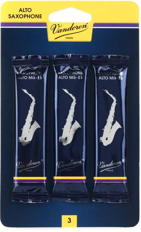 Vandoren Traditional Alto Saxophone Reeds