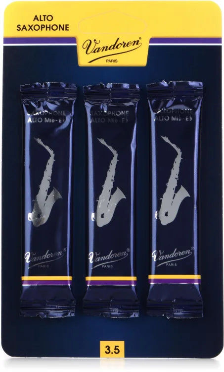 Vandoren Traditional Alto Saxophone Reeds