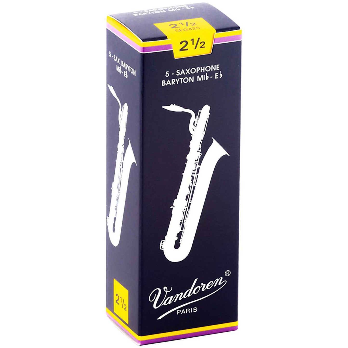 Vandoren Traditional Baritone Saxophone Reeds – Box of 5 - Bari Sax