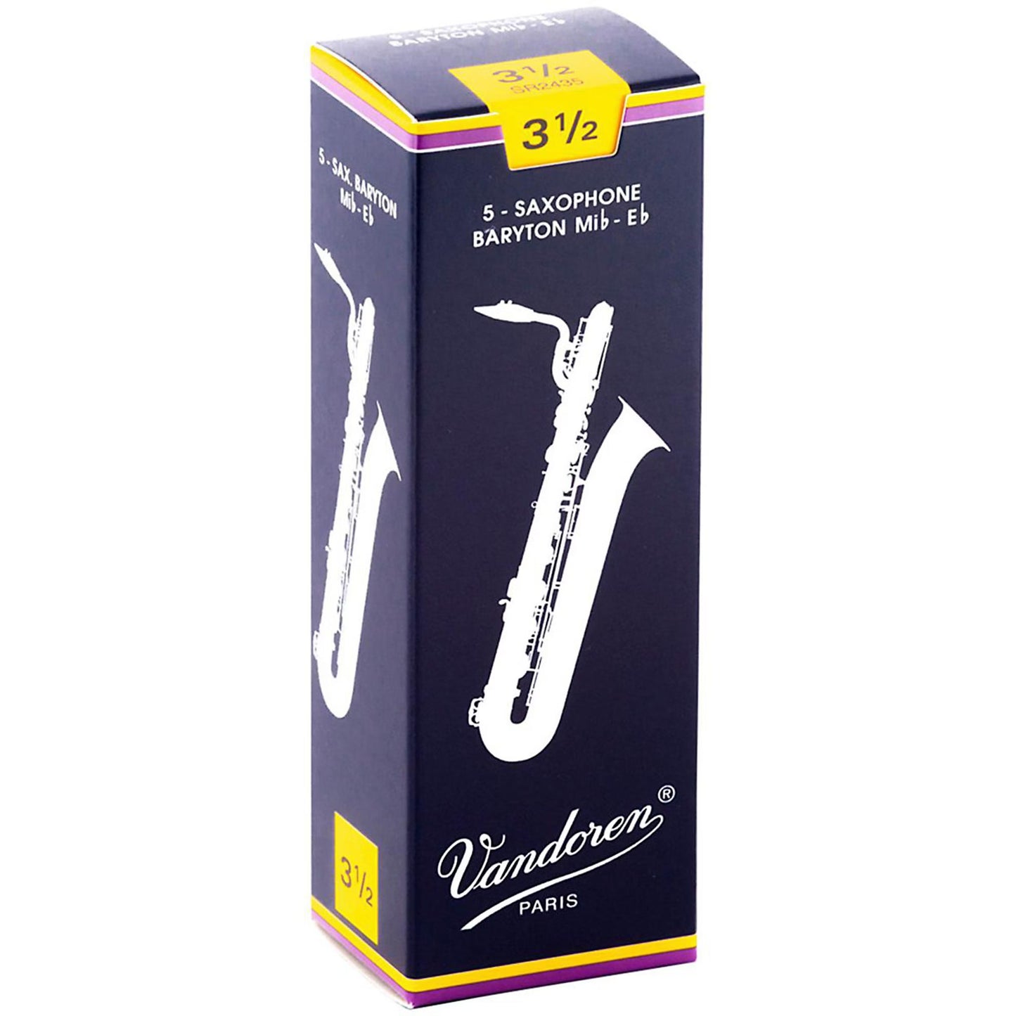 Vandoren Traditional Baritone Saxophone Reeds – Box of 5 - Bari Sax