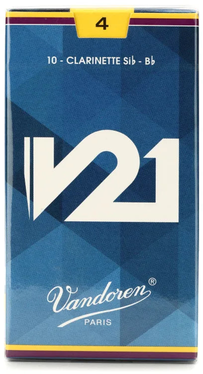 Vandoren V21 Bb Clarinet Reeds – Box of 10