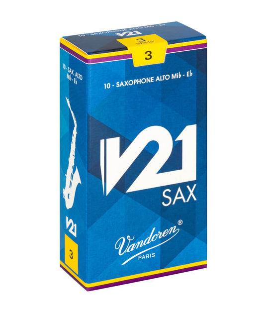 Vandoren V21 Alto Sax Reeds - Reeds For Less