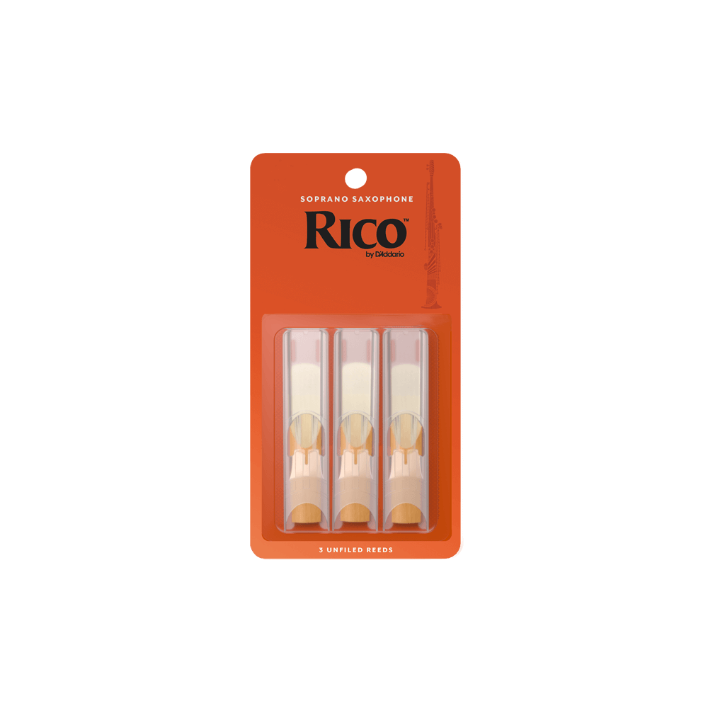 Rico Regular Soprano Saxophone Reeds - Reeds For Less