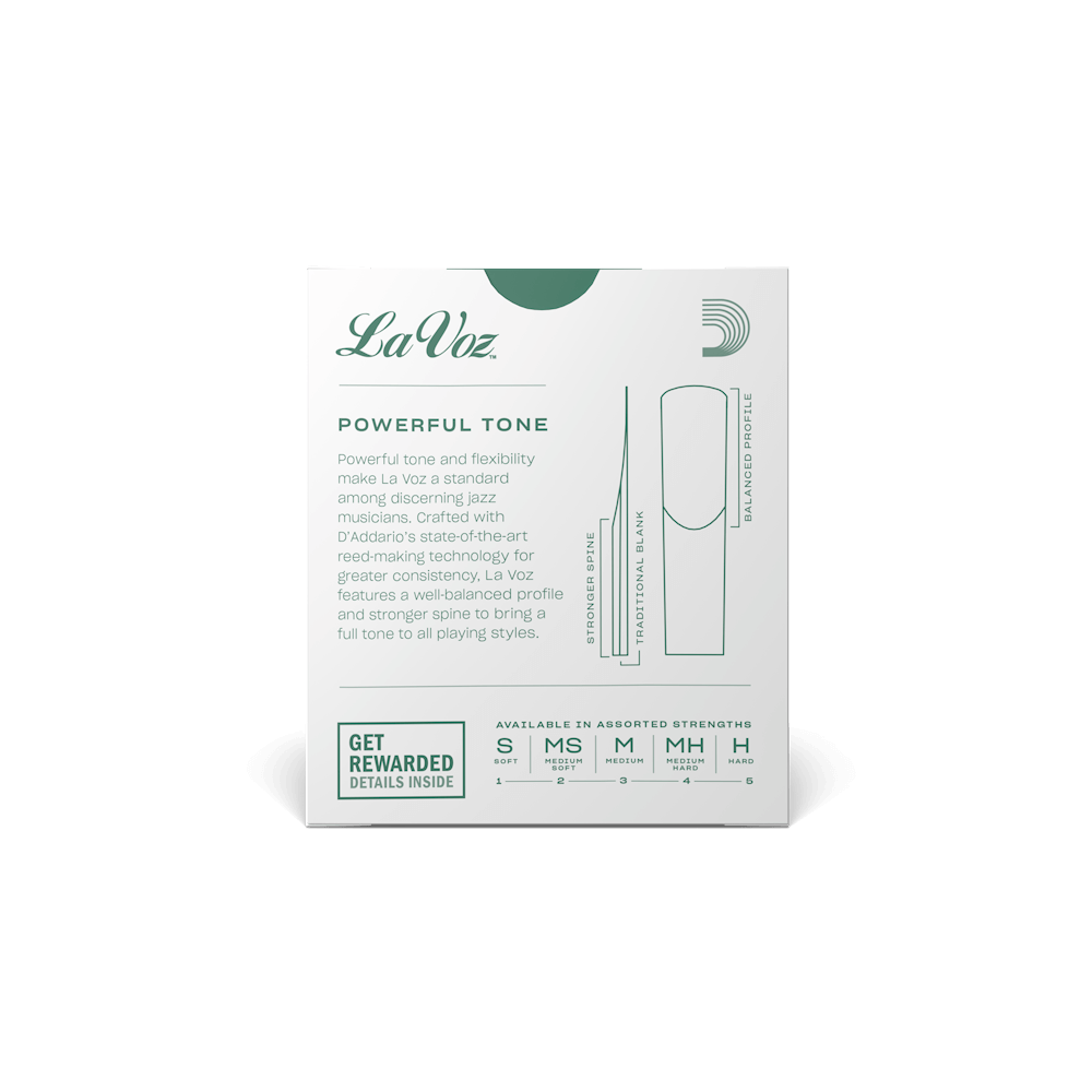 La Voz Soprano Saxophone Reeds - Reeds For Less