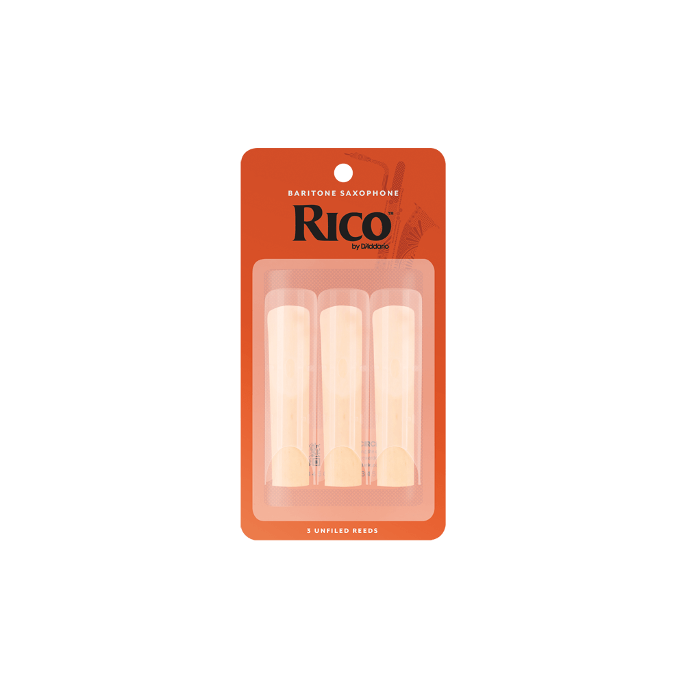 Rico Regular Baritone Saxophone Reeds - Bari Sax - Reeds For Less