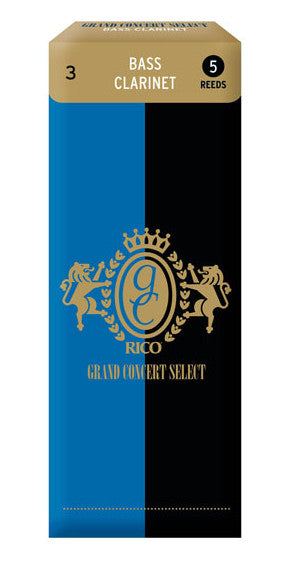 Rico Grand Concert Select, Bass Clarinet Reeds - Reeds For Less