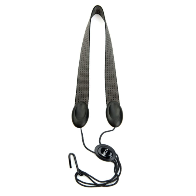 Rico Fabric Sax Strap (Patterns) with Metal Hook, Alto/Soprano Saxophone - Reeds For Less