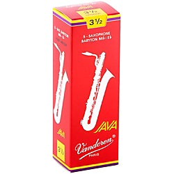 Vandoren, Java Red - Baritone Saxophone Reeds - Bari Sax - Reeds For Less