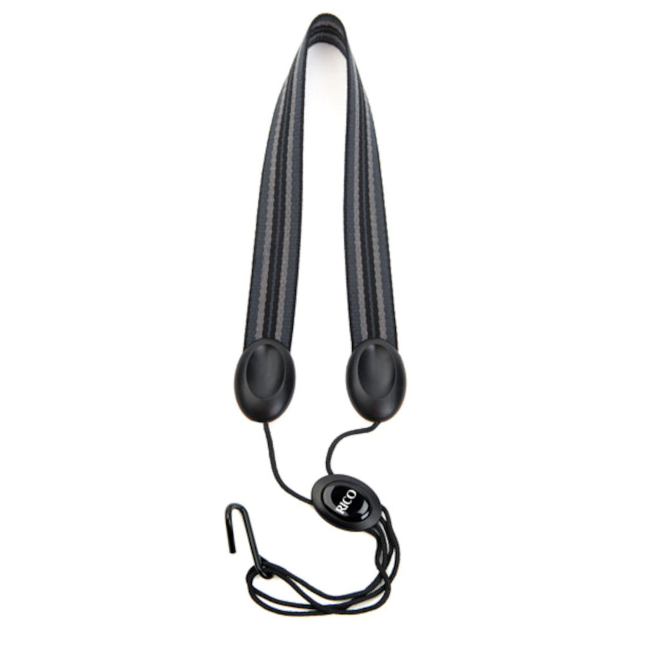Rico Fabric Sax Strap (Patterns) with Metal Hook, Tenor/Baritone - Bari Sax - Reeds For Less