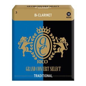 Rico Grand Concert Select, Bb Clarinet Reeds - Reeds For Less
