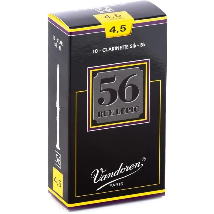 Vandoren 56 Rue Lepic Bb Clarinet Reeds - Reeds For Less