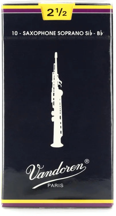 Vandoren Traditional Soprano Saxophone Reeds