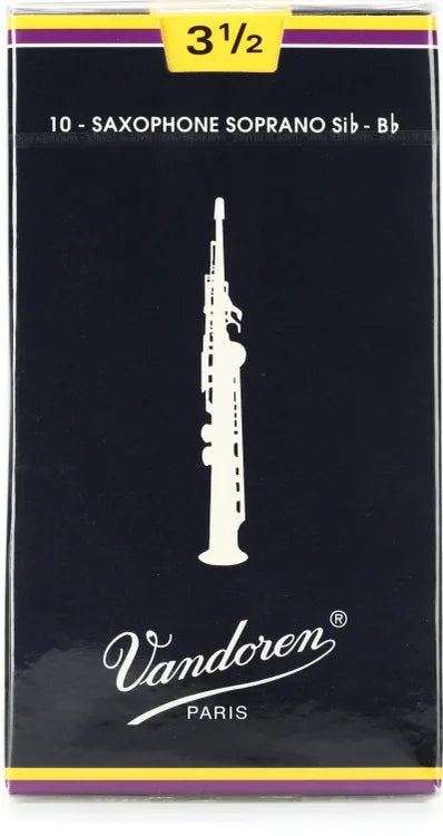 Vandoren Traditional Soprano Saxophone Reeds