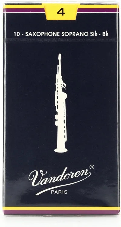 Vandoren Traditional Soprano Saxophone Reeds