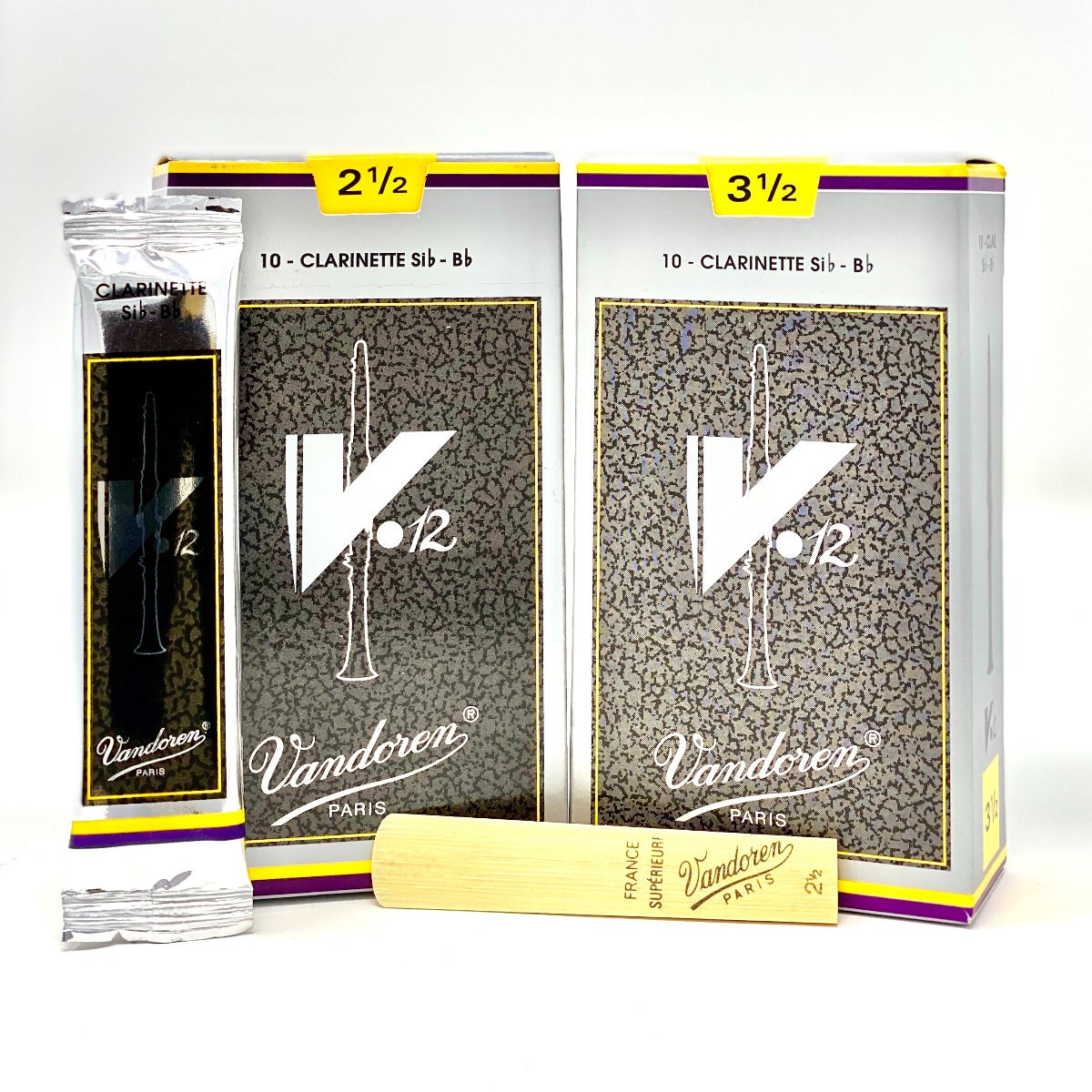 Vandoren V12 Bb Clarinet Reeds - Reeds For Less