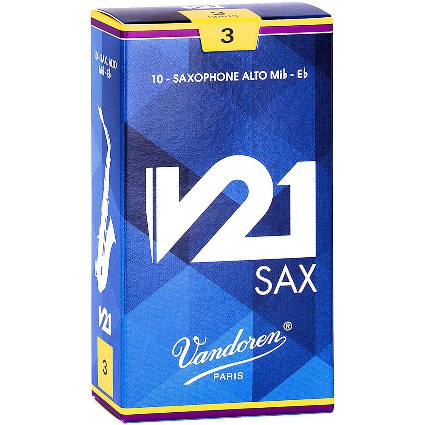 Vandoren V21 Alto Sax Reeds - Box of 10