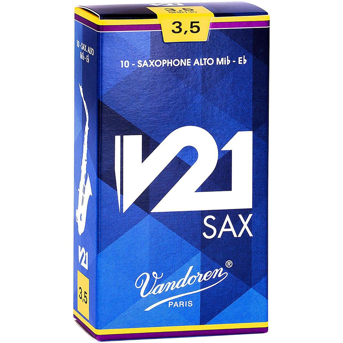 Vandoren V21 Alto Sax Reeds - Box of 10