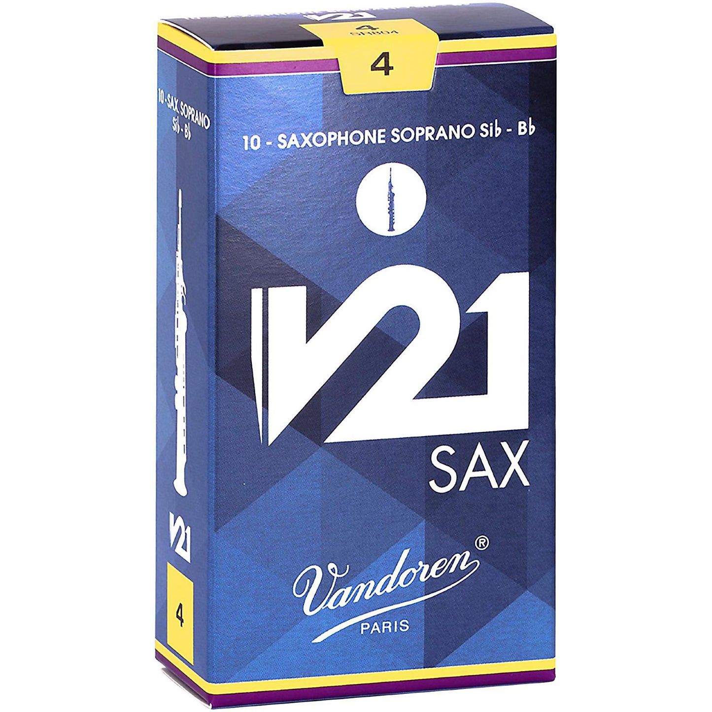 Vandoren V21 Soprano Sax Reeds - Box of 10