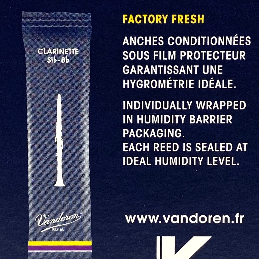 Vandoren Clarinet Reeds, Bb - Reeds For Less