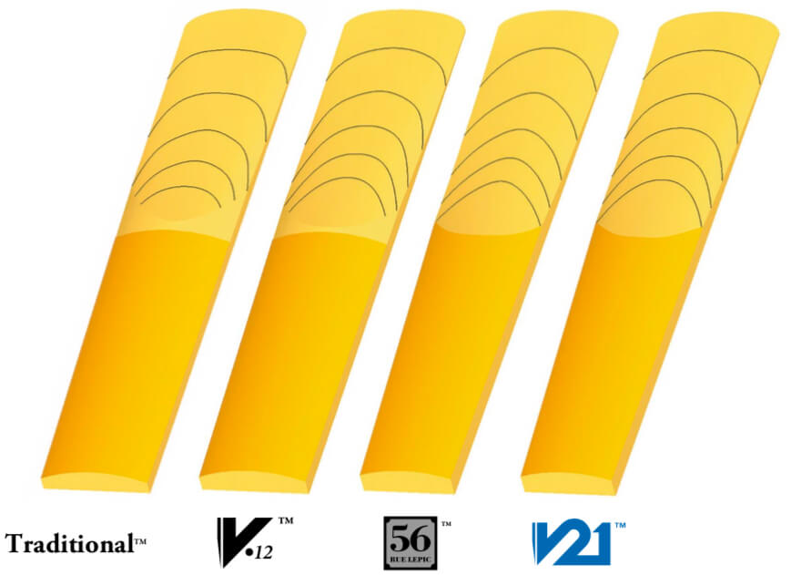 Vandoren V12 Bass Clarinet Reeds - Reeds For Less
