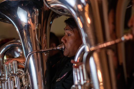 Concert tuba Player