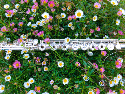 Flute in Flowers