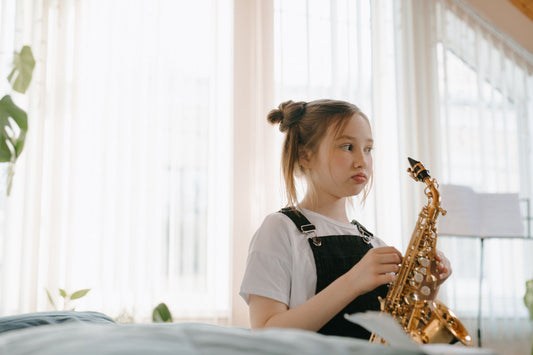 Girl With Saxophone