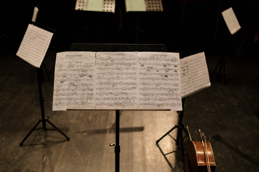 music on music stands
