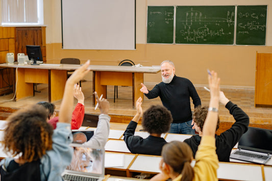 Teacher in Lecture Hall