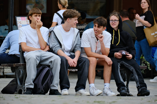 Group of Teenagers sitting