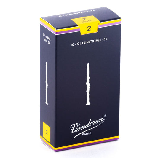 Vandoren Traditional Eb Clarinet Reeds — strength 2