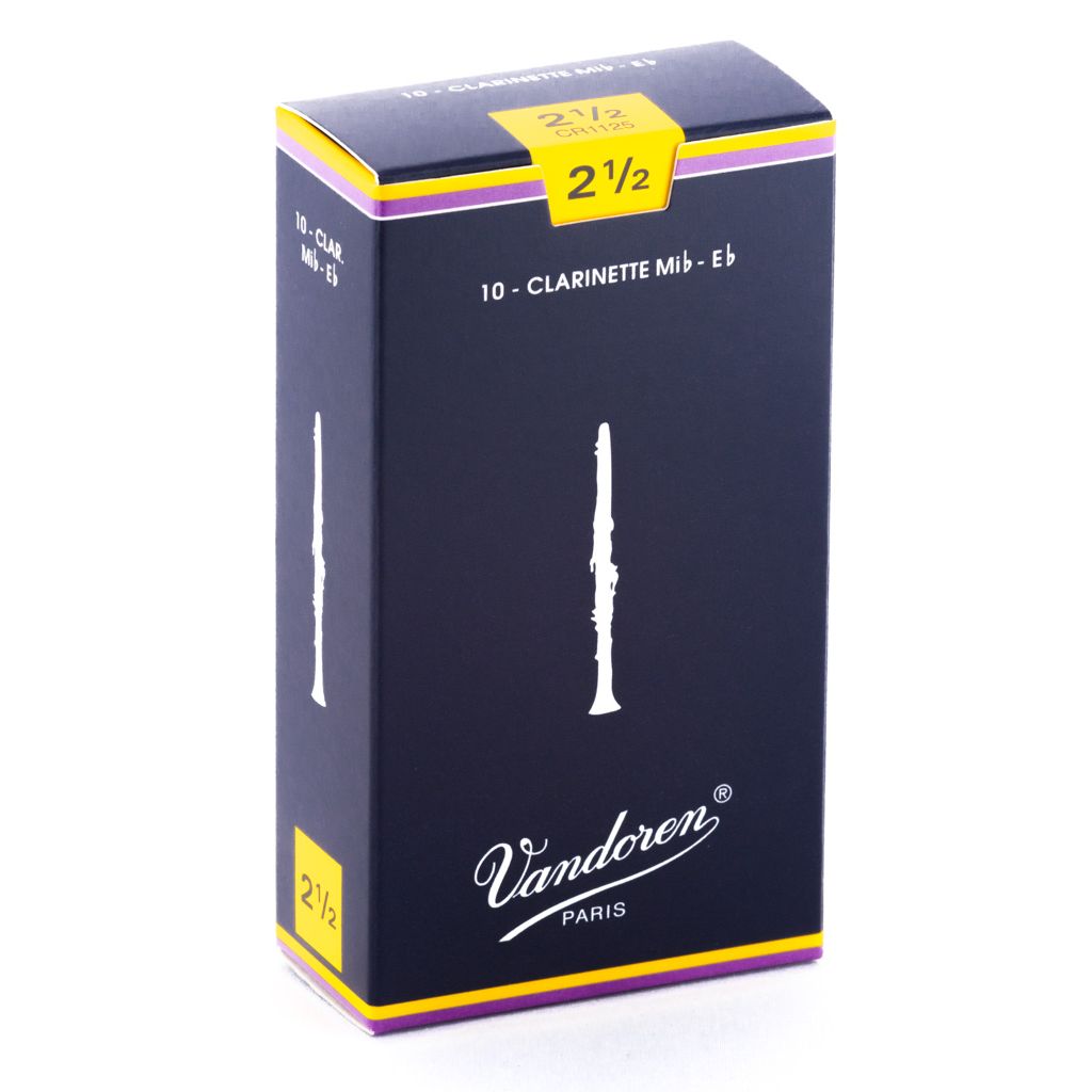 Vandoren Traditional Eb Clarinet Reeds — strength 2.5
