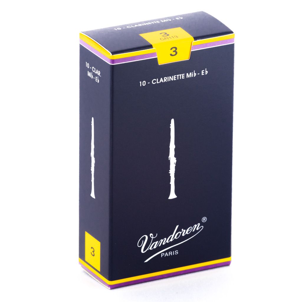 Vandoren Traditional Eb Clarinet Reeds — strength 3