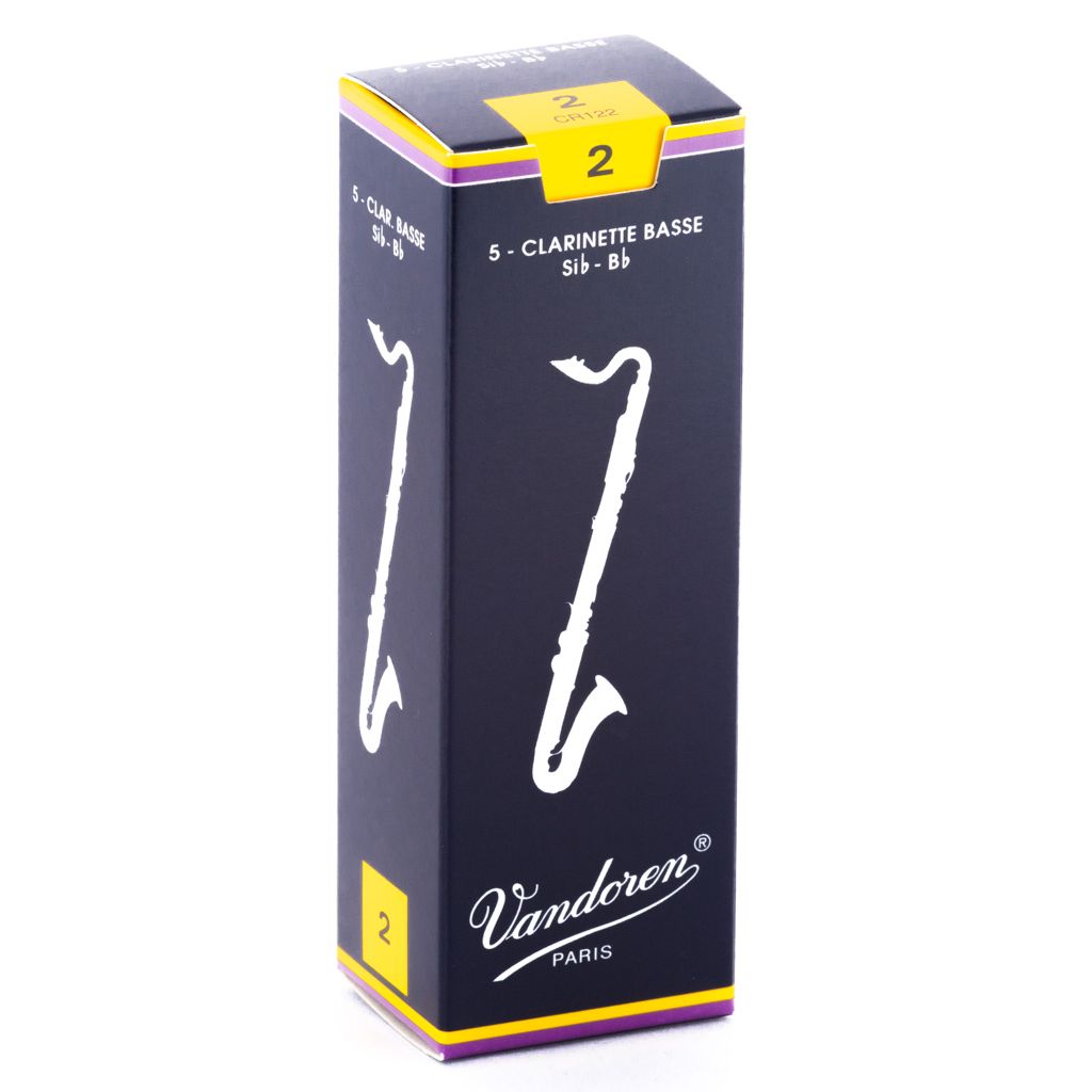 Vandoren Traditional Bass Clarinet Reeds — strength 2