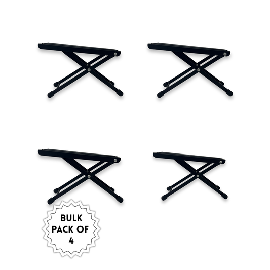 Four-pack of guitar foot stools