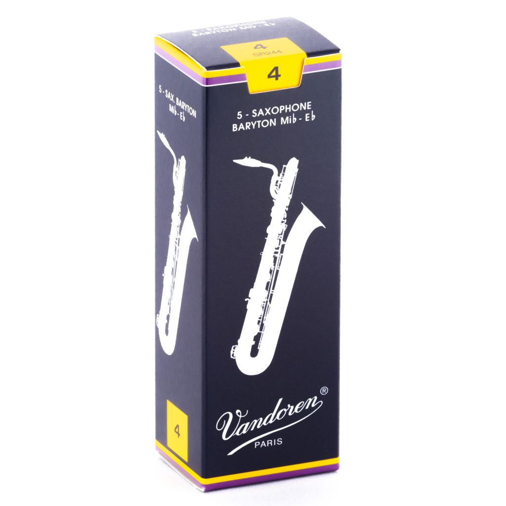 Vandoren Traditional Baritone Saxophone Reeds — strength 4