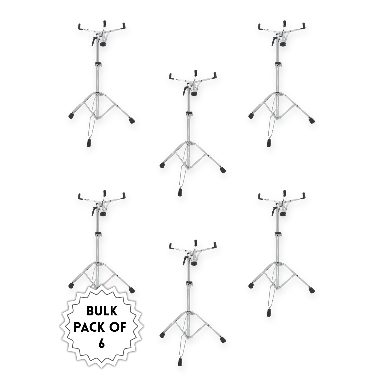snare drum stand 6 pack