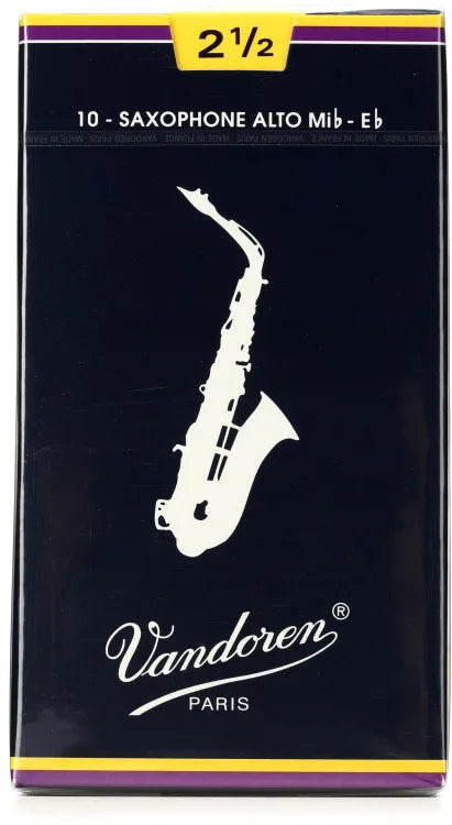 Vandoren Traditional Alto Saxophone Reeds