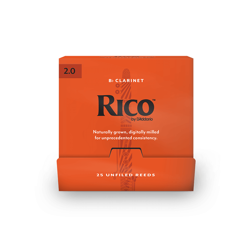 Rico Clarinet Reeds 25-Pack