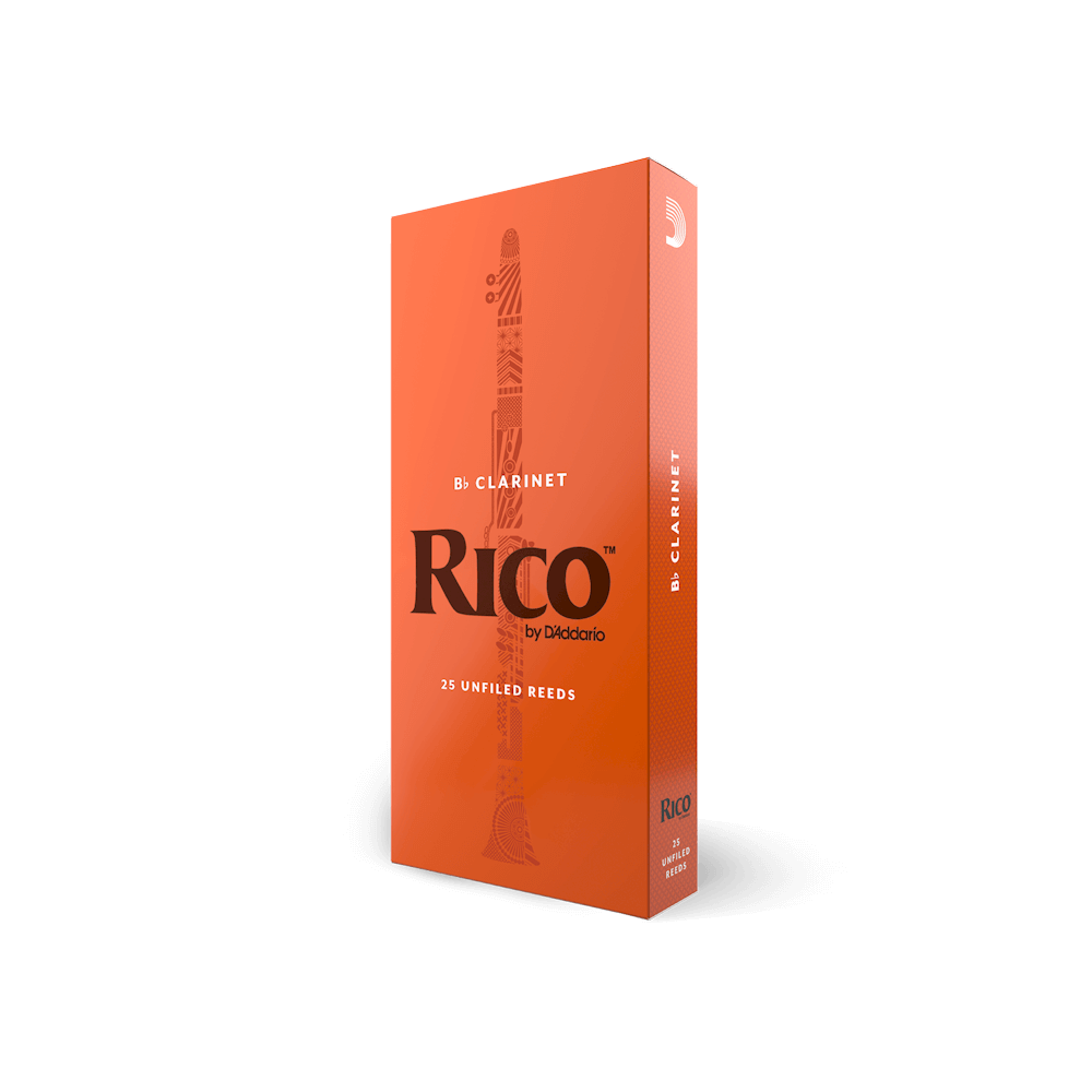 Rico Clarinet Reeds 25-Pack