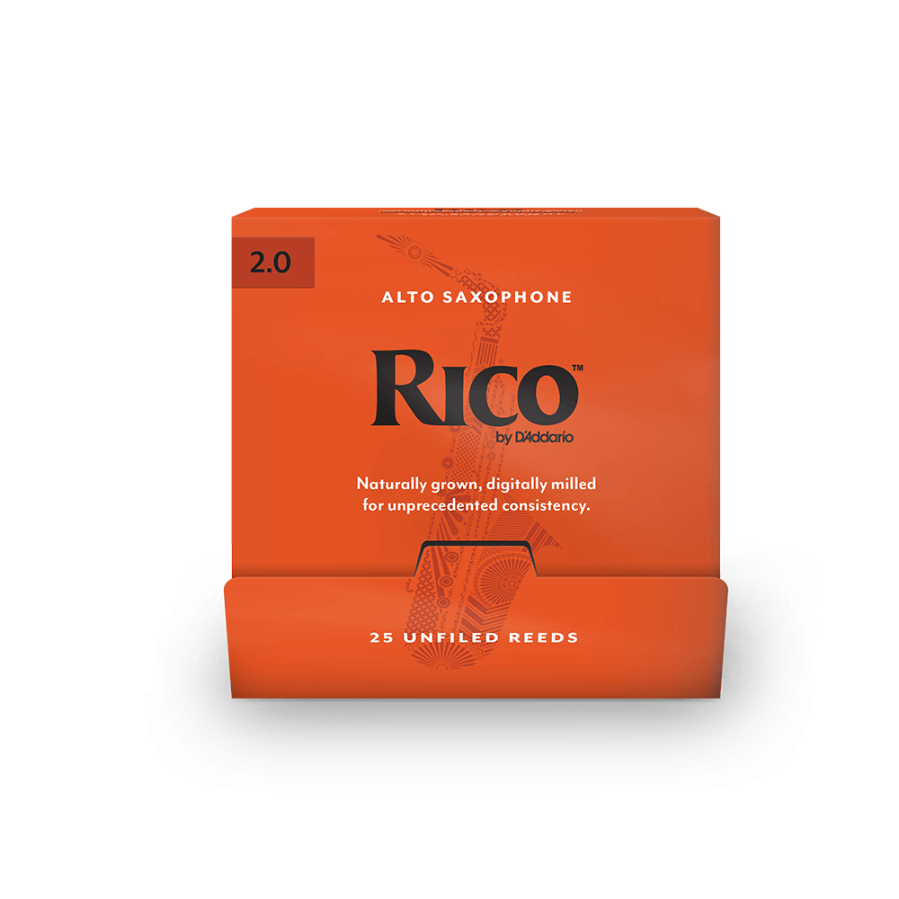 Rice Reeds Rico Regular Alto Saxophone Reeds (Orange Box) | Reeds for Less – Reeds ...