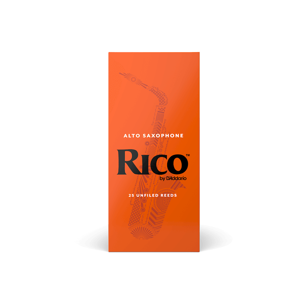 Rico Alto Saxophone Reeds 25-Pack RJA2525